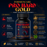 Formencare Pro Hard Gold | Men's Daily Vitality & Performance Support Supplement | Energy, Stamina, Strength & Wellness Formula | 60 Capsules