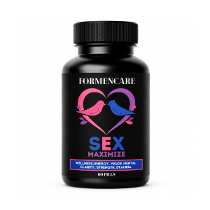 Formencare Sex Maximize | Advanced Herbal Blend for Men's Wellness | Energy & Daily Vitality | 60 Capsules