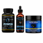 Formencare Alpha Male Power Combo Set – Power Testo Titan Capsules, Men's Oil & Alpha Male Performance Cream