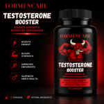 Formencare Testosterone Support Capsules – Daily Energy, Vitality & Performance Formula | 10 Capsules