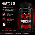 Formencare Testosterone Support Capsules – Daily Energy, Vitality & Performance Formula | 10 Capsules