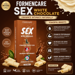 Formencare Sex White Chocolate – Premium Dark Chocolate Experience (60g)