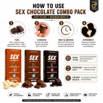 Formencare Premium Chocolate Variety Pack – White, Milk & Dark Chocolate Collection (3 X 60g)