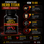 Formencare Herb Titan – Herbal Root Blend for Men | Premium Natural Wellness Powder | 150g