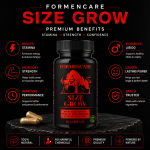 Formencare Size Grow – Premium Men's Vitality & Performance Support Capsules (10 Capsules)